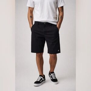 Volcom Black Hybrid Shorts Size 33 Screen Worn IWTV Minimalist Skate Streetwear
